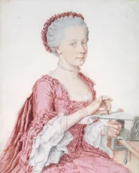 Porträt der Erzherzogin Maria Amalia von Österreich